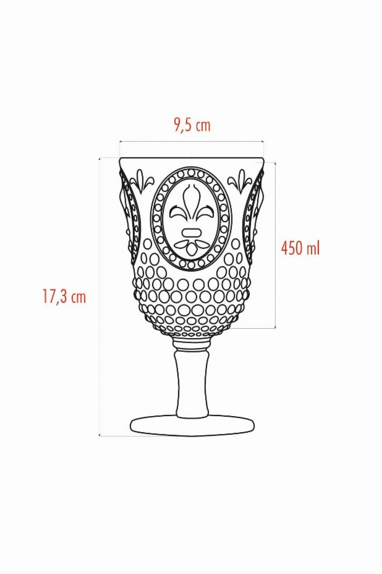 Akrilik Aquamarin Tekli Kadeh & Su Meşrubat Kahve Yanı Bardağı 450 ml ( Cam Değildir )