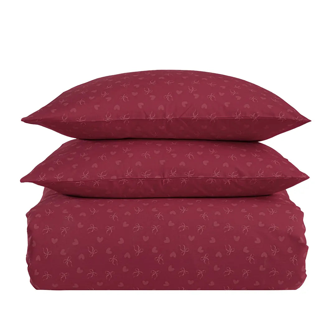 Altınbaşak Creaforce Prive Cherry Çift Kişilik Nevresim Takımı