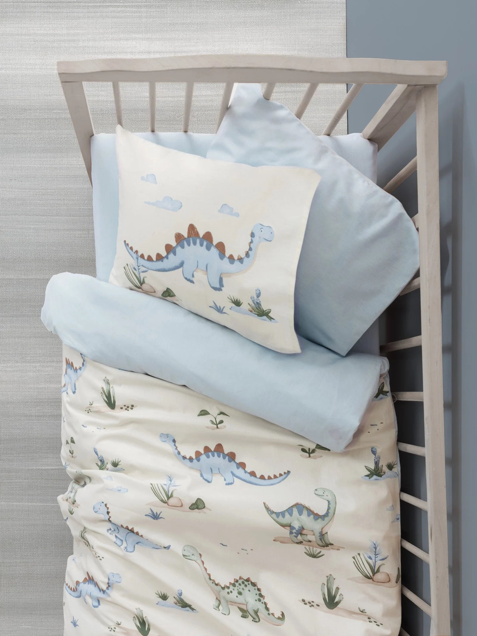 Cotton Box Bebek Nevresim Takımı Dinora Mavi