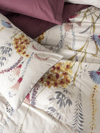 Cotton Box Çift Kişilik Modeline Nevresim Takımı Flos Bordo