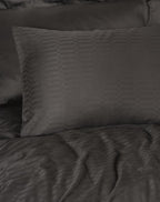 Cotton Box Çift Kişilik Smart Bambu Saten Nevresim Takımı Siyah