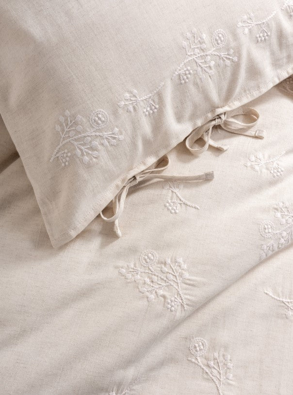 Cotton Box Cotton Keten Çift Kişilik Nevresim Takımı Esmira