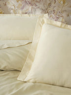 Cotton Box Elegant Bej Çift Kişilik Saten Nevresim Takımı