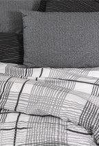 Cotton Box Modern Çift Kişilik Nevresim Takımı Will Antrasit 8680108071380