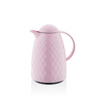 1 Lt Akrilik Soft Pembe Çay Termosu 12 Saat Sıcak 24 Saat Soğuk