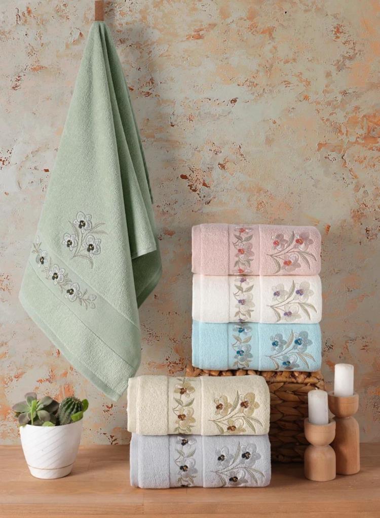 Hobby Eliza Style 1 6lı Havlu 50x90 Asorti