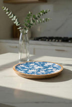 Mango Agacı Pasta Tabağı & Sunum Tabağı 20 Cm Desenli