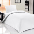Luvu Home Otel Tipi Tek Kişilik Nevresim Takımı Beyaz
