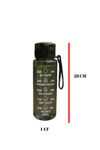Suluk & Su Şişesi & Sporcu Matara Füme 1000 ml